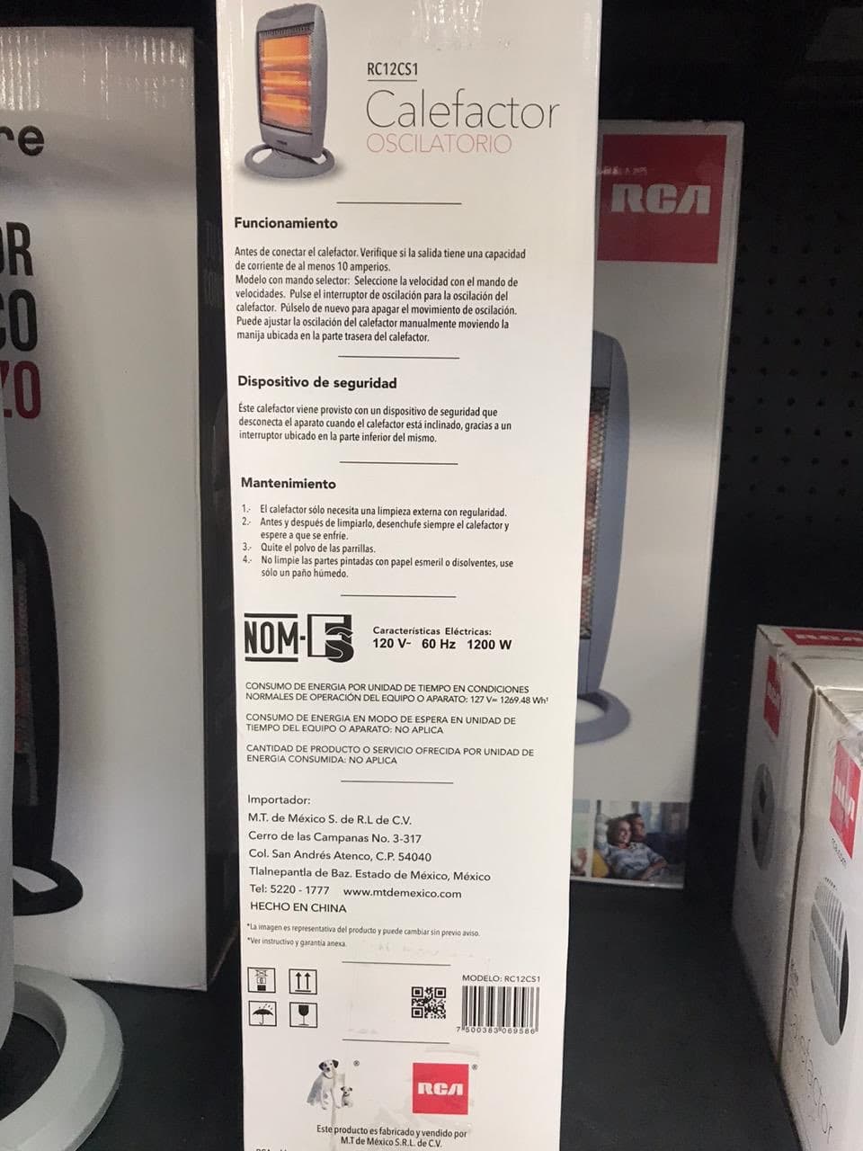 “Sorprende que cuente con la NOM. Hay cientos de estos calentadores en anaqueles, urge sacarlos del mercado y a los que lo han adquirido ya, devolverlos a la tienda. Comparte esta información, te la compartimos con el corazón en la mano”.