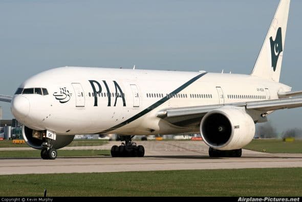 24- Pakistan International Airlines ha sufrido 17 accidentes con víctimas en los que murieron 709 personas. Foto: Kevin Murphy.