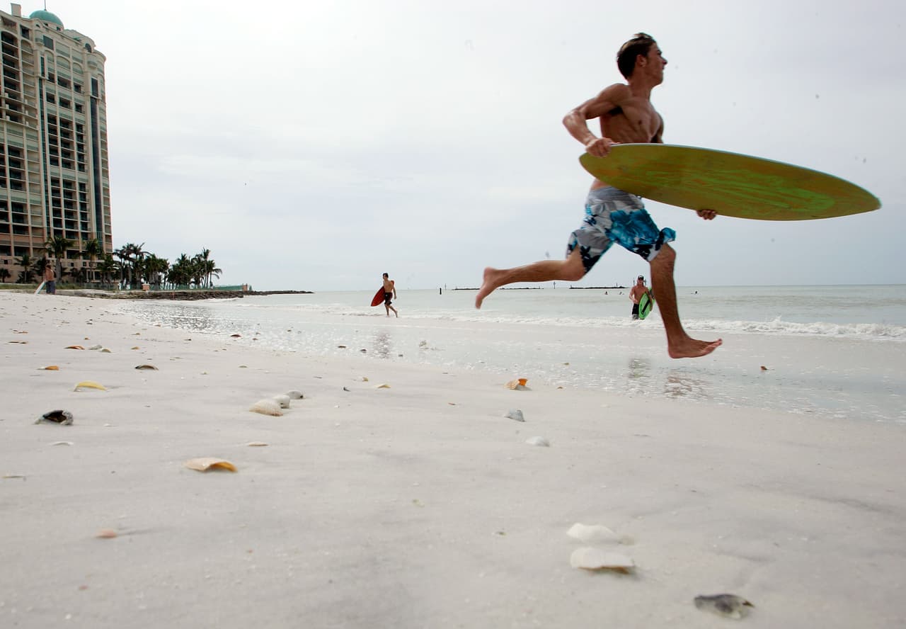 Isla de Marco, Florida. Aquí puedes pasarte la tarde jugando al golf, o simplemente disfrutar de la arena blanca y del hermoso mar.