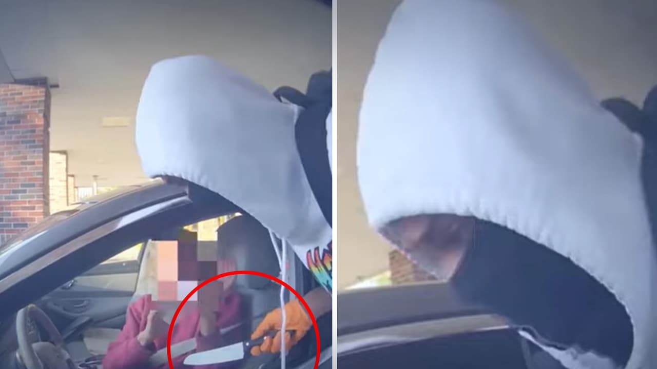 Otra vez la delincuencia: hombre con cuchillo roba a mujer en cajero automático