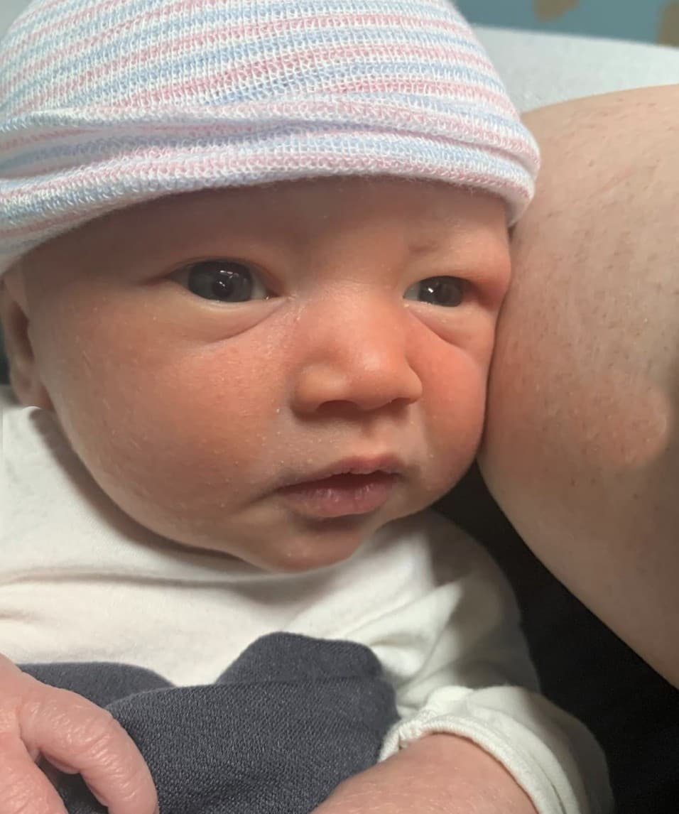 Como segundo nombre, el pequeño lleva Morgan. Según el periodista, hace poco encontró un listado que hicieron sus padres hace 52 años y ese era uno de los escogidos para nombrarlo a él. Es muy común en la familia de su mamá.