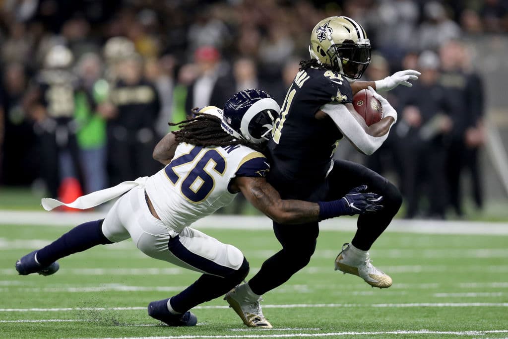 El Juego de Campeonato de la NFC es el cuarto choque de Playoffs entre equipos que promedian 30 o más puntos por juego en temproada regular.