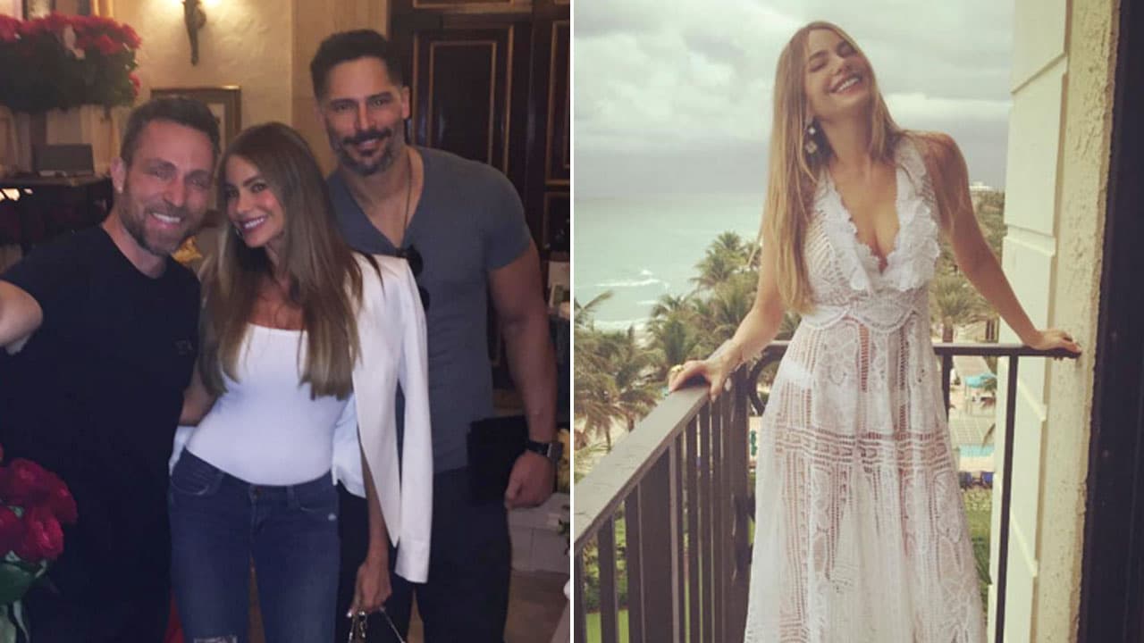La colombiana ha compartido fotos de todos los preparativos y fiestas antes de su unión con Joe Manganiello.