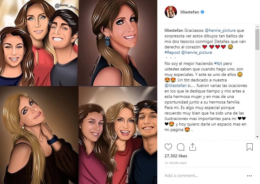 La Flaca ha recibido el apoyo y cariño de sus fans, en especial de uno de ellos que le envió un tierno regalo a través de las redes sociales, al cuál Lili le agradeció el detalle por el mismo medio.