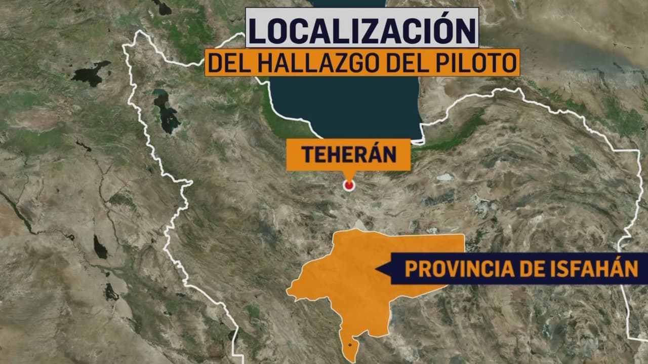 Cronología: Así fue el rescate de los dos militares a bordo de avión de combate de EEUU derribado en Irán