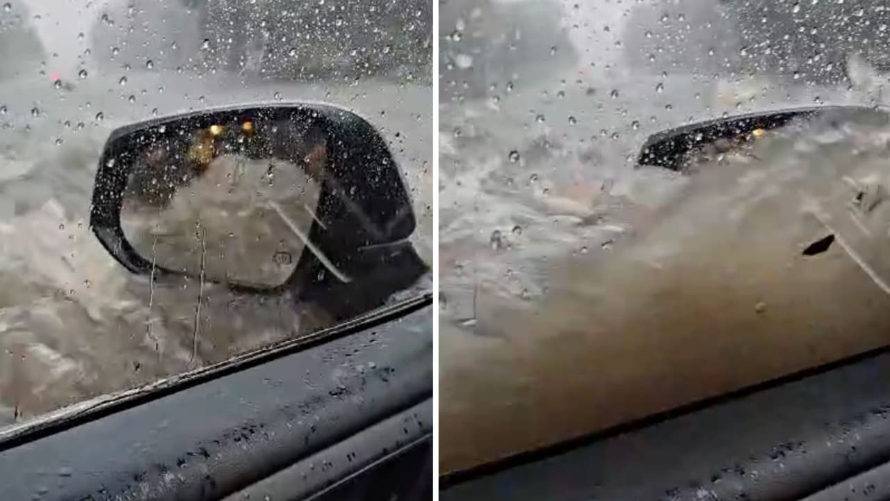 “Mi vehículo se paró y empezó a flotar”: conductor relata cómo sobrevivió a una inundación en Texas