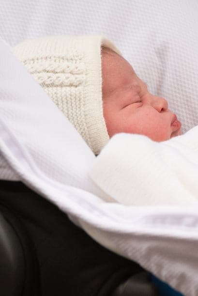 La elección del conjunto fue en un tono neutro debido a que en ese tiempo de la compra se desconocía el sexo del bebé.