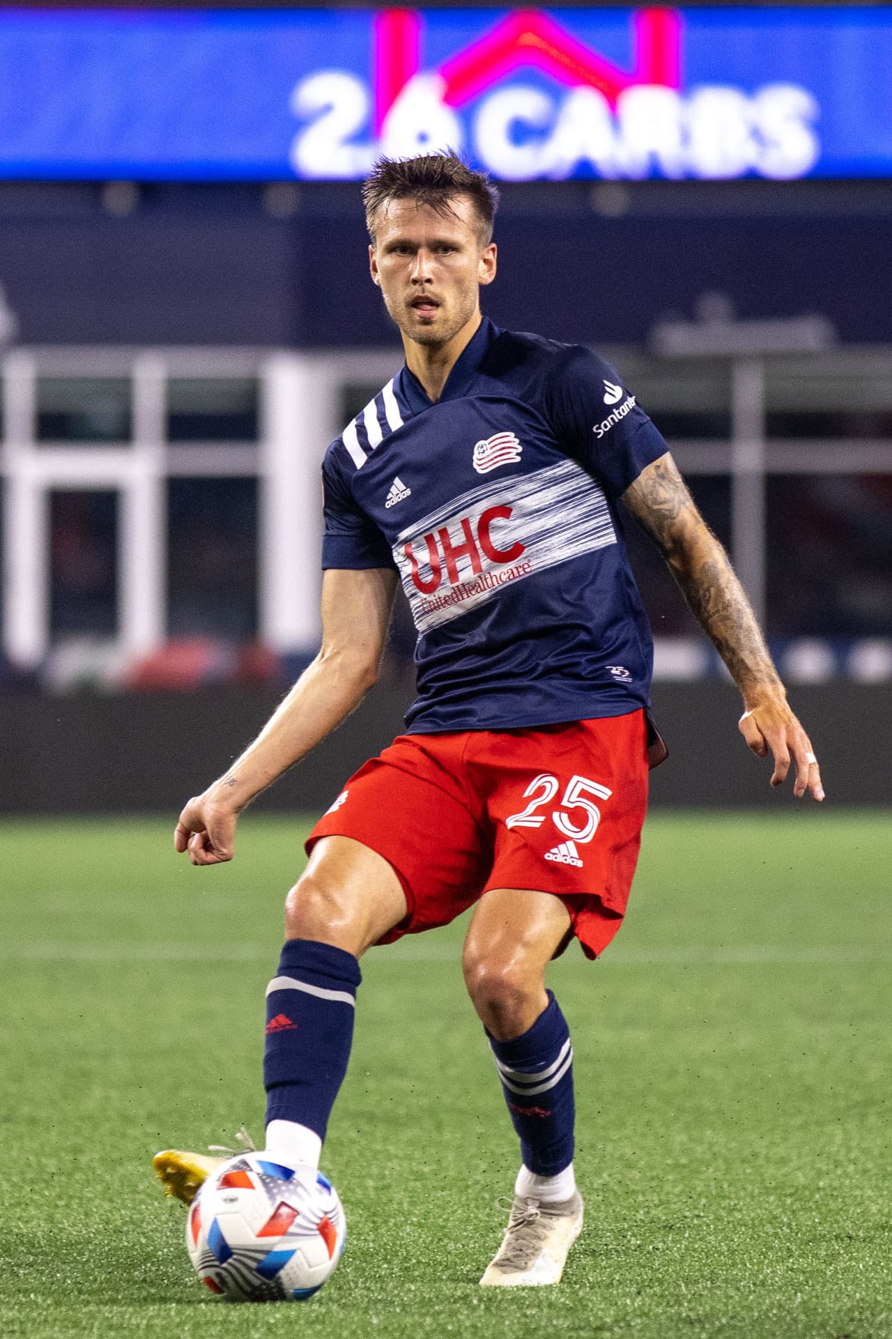 El island´és Arnór Traustason se hizo notar esta semana en el partido de New England frente a Inter Miami CF.
<br>