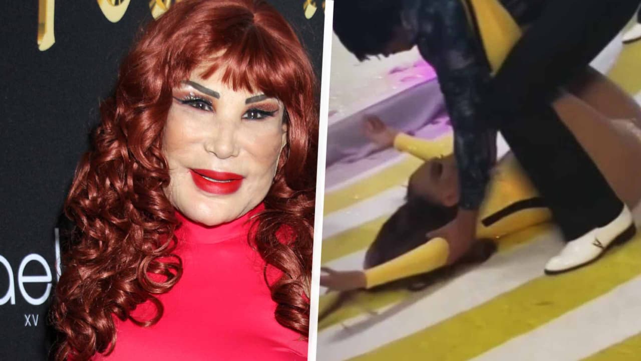 Lyn May sufre aparatoso accidente mientras bailaba