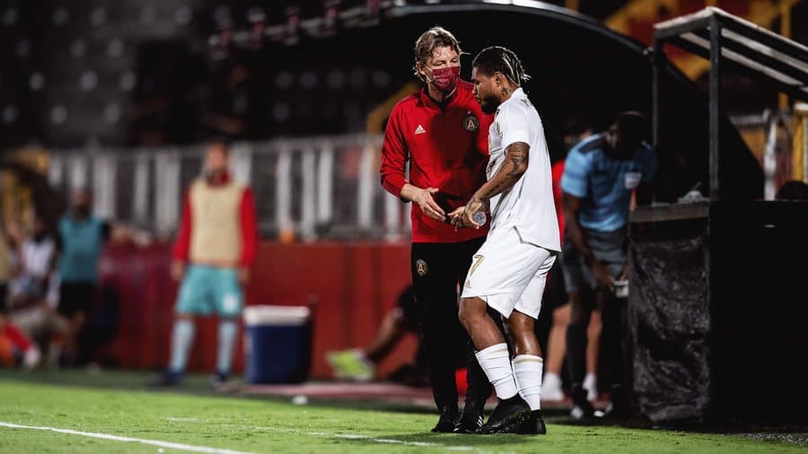 ¡Está de regreso! Josef Martínez volvió a disputar un partido oficial tras un año