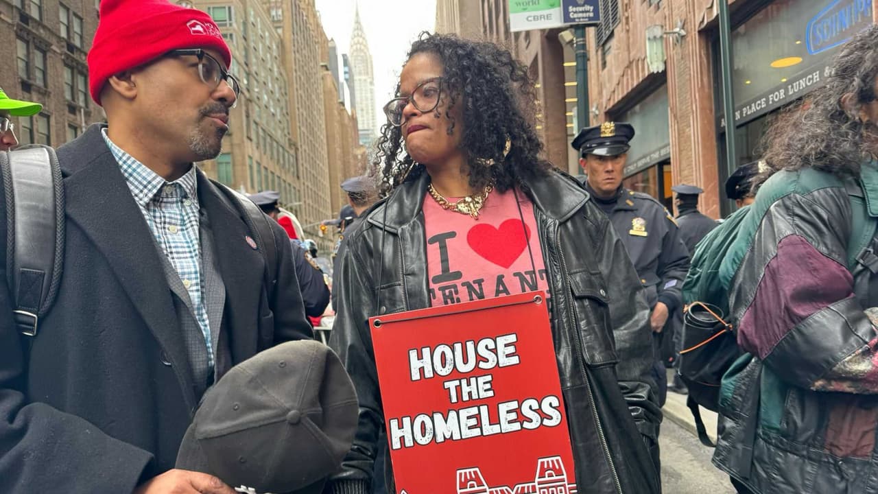 Protestas contra la ley de arrendamiento deja 13 arrestos en Manhattan