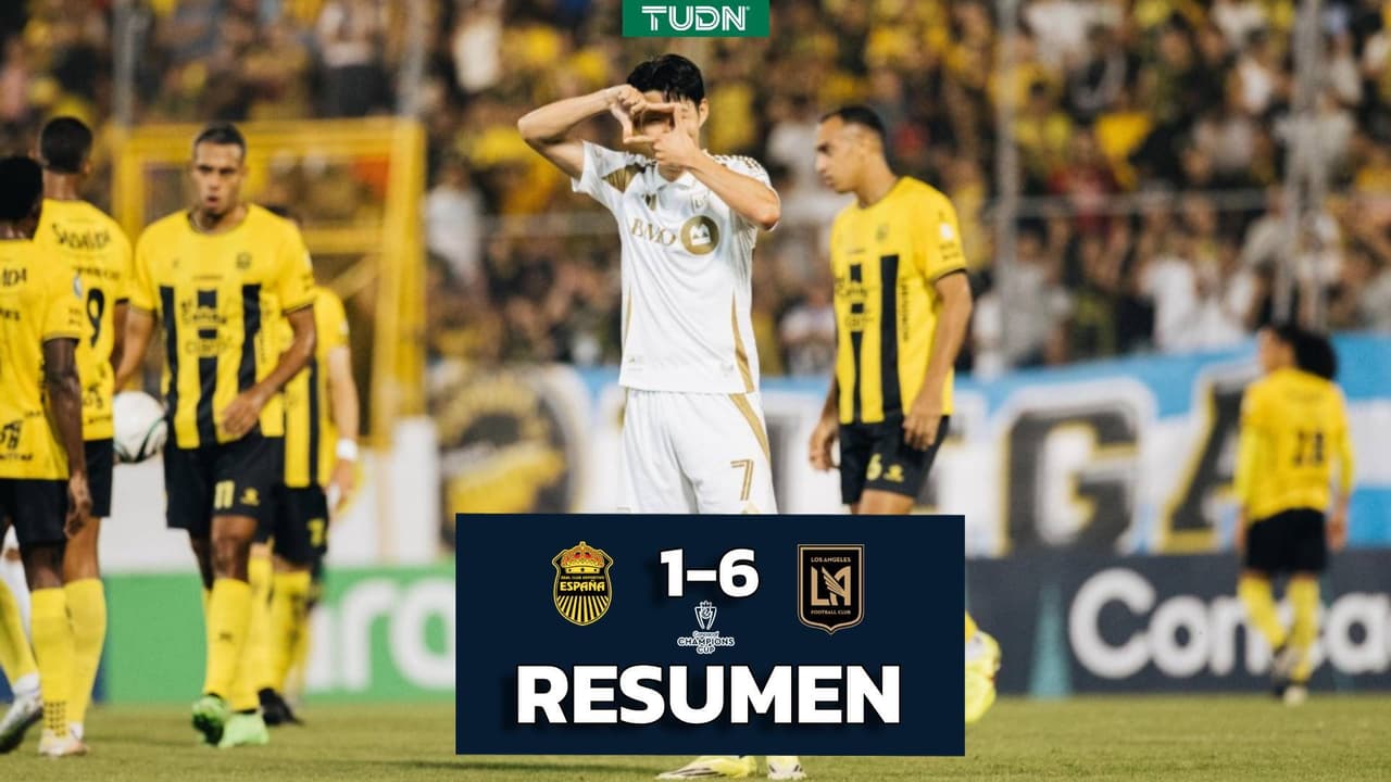 Son y Bouanga se lucen en Honduras y LAFC aplasta a Real España