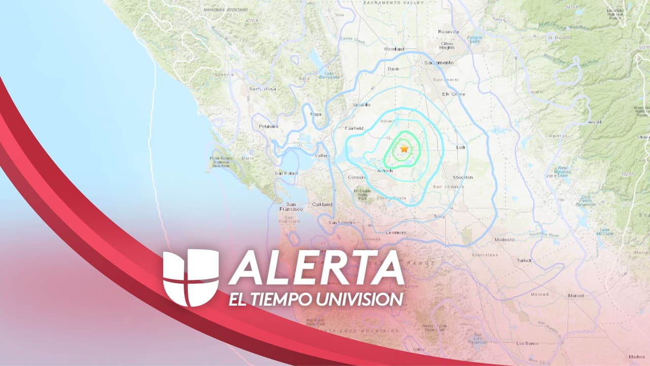 ¿Lo sentiste? Se registra un temblor de magnitud 4.1 en el Este de la Bahía