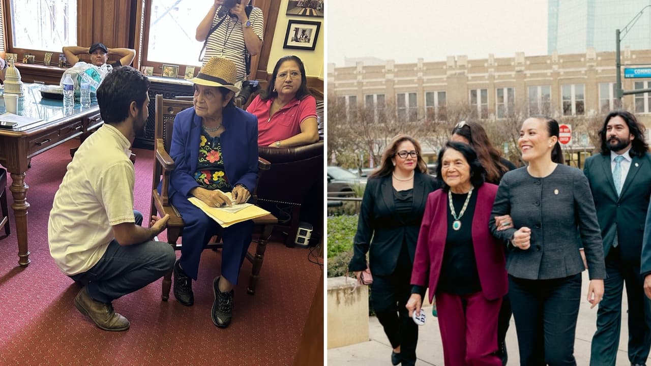 Políticos texanos despiden a Dolores Huerta y destacan su legado