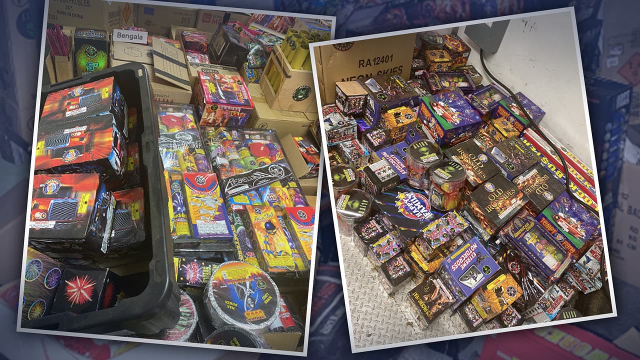 Incautan 500 libras de fuegos artificiales en San Diego; arrestan a sospechoso de 21 años