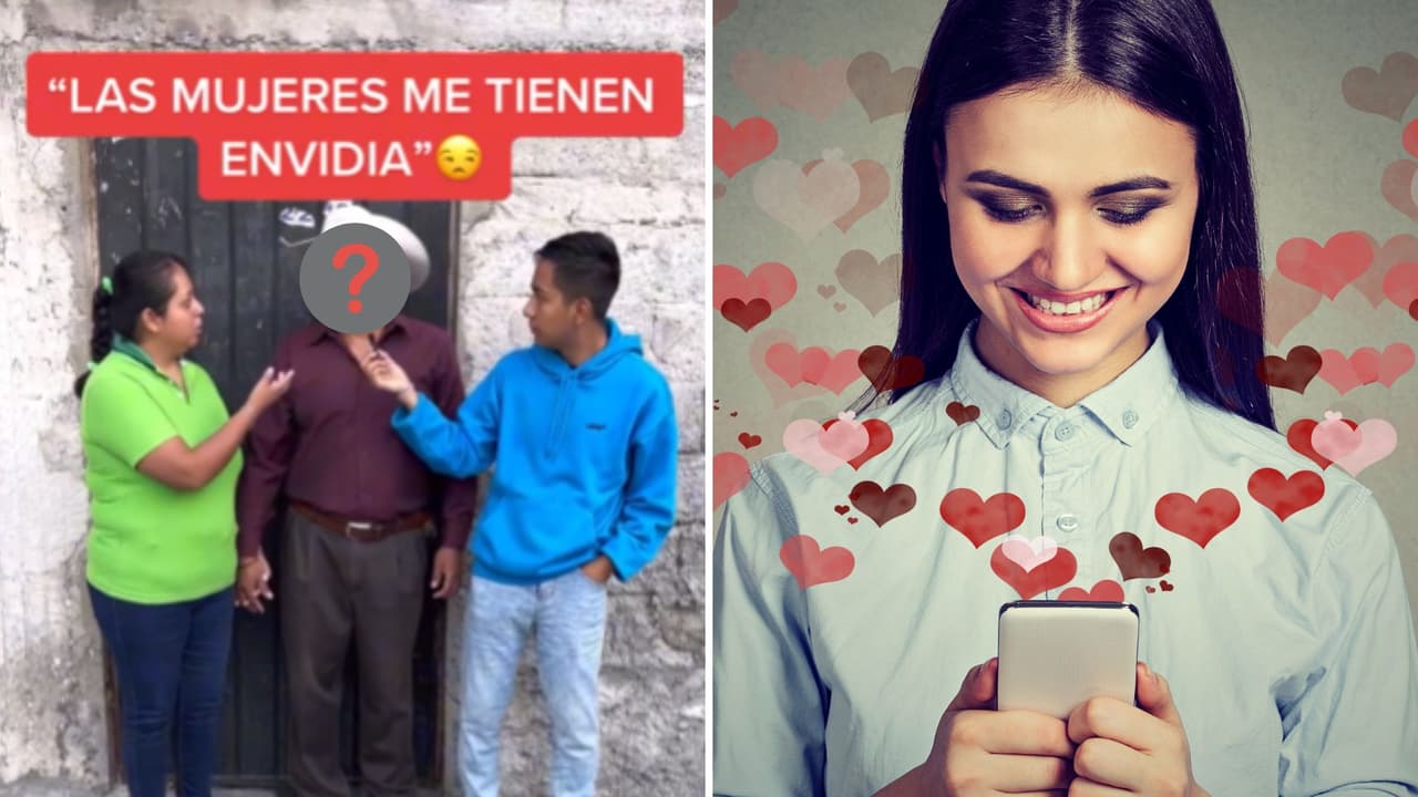 Mujer asegura que le tienen envidia por tener un novio guapo: historia viral de singular pareja