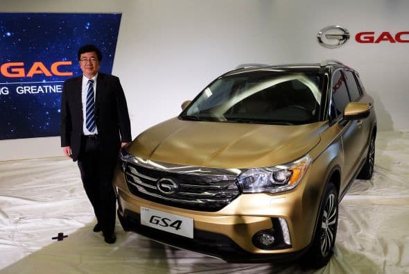 La marca china GAC Group presentó su SUV GS4.