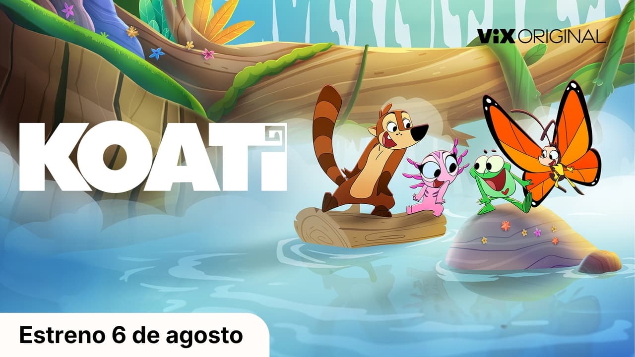 Tráiler de la serie animada Koati: estreno en ViX el 6 de agosto