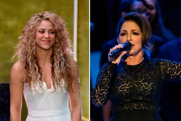 Shakira y Gloria Estefan tuvieron el honor de cantar frente al Santo Padre durante su visita en Nueva York.