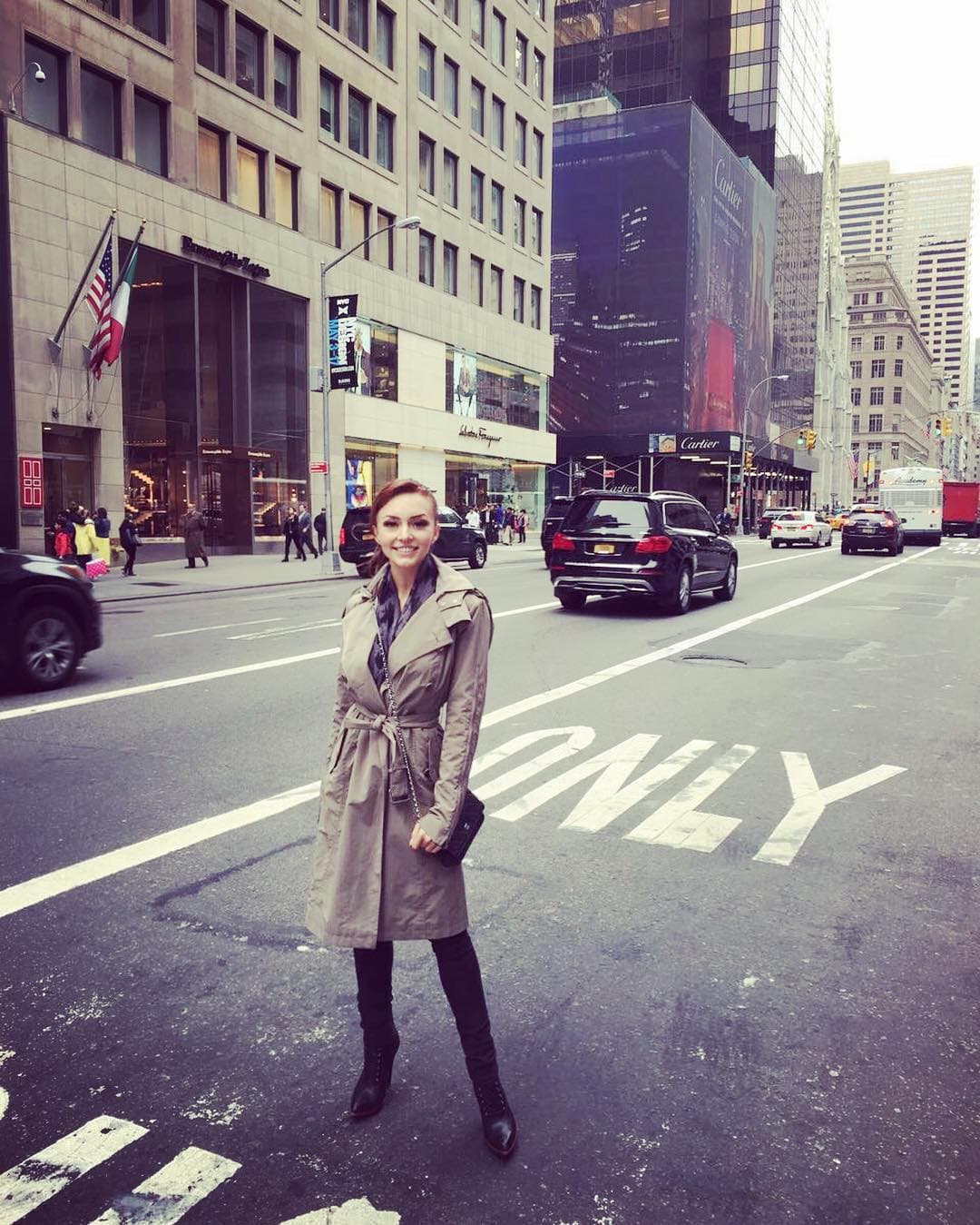 A Angelique también le gustan las emociones fuertes.