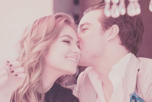 El afortunado es Jorge Álvarez. Esta par ya habían estado juntos hace unos años.