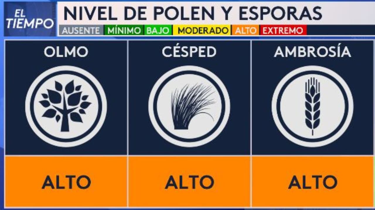 Cuidado con las alergias: hay altos niveles de polen y esporas en San Antonio