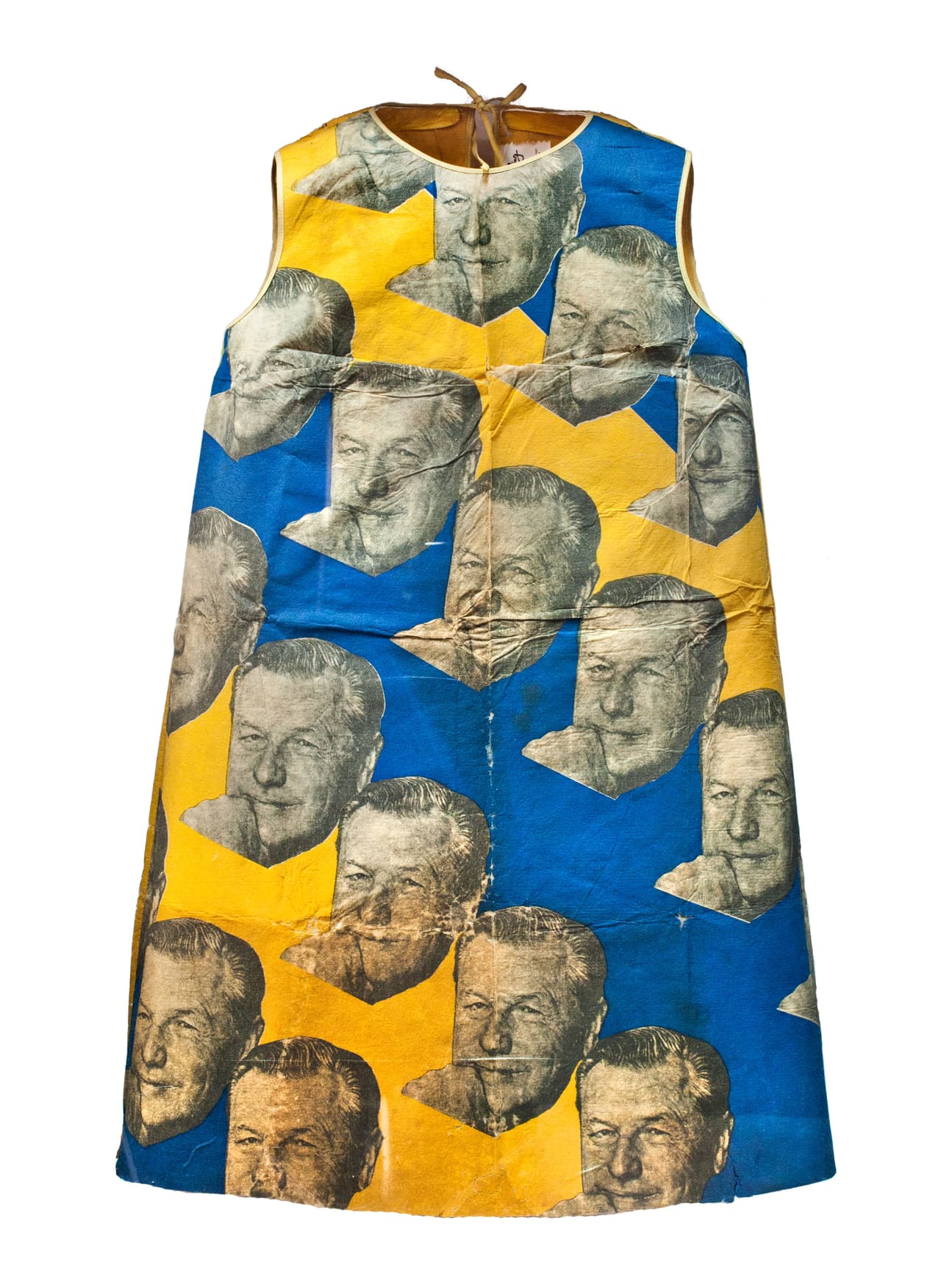 Vestido de papel de la campaña de Nelson Rockefeller de 1964.