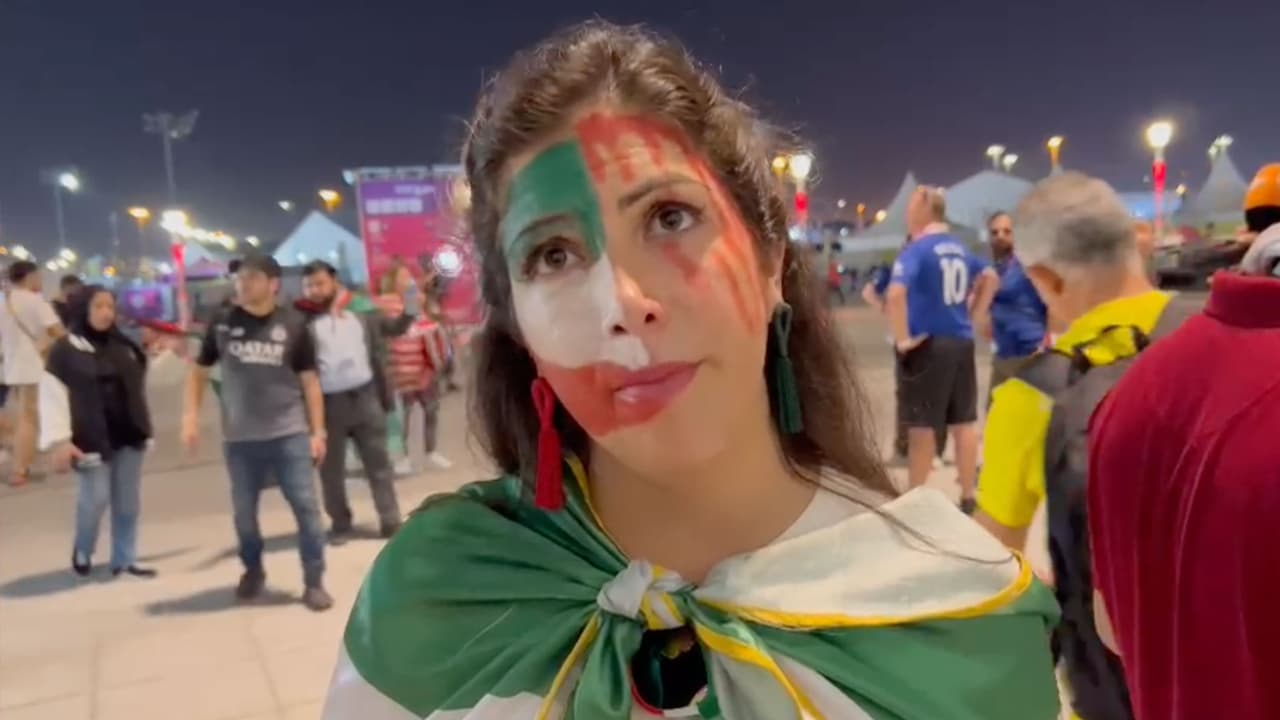 Aficionada pide no se olvide la guerra en Irán por Mundial