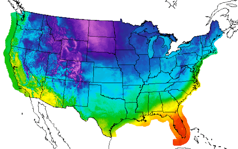 Llega un tiempo invernal con nieve, lluvia y frío que abarcará de costa a costa