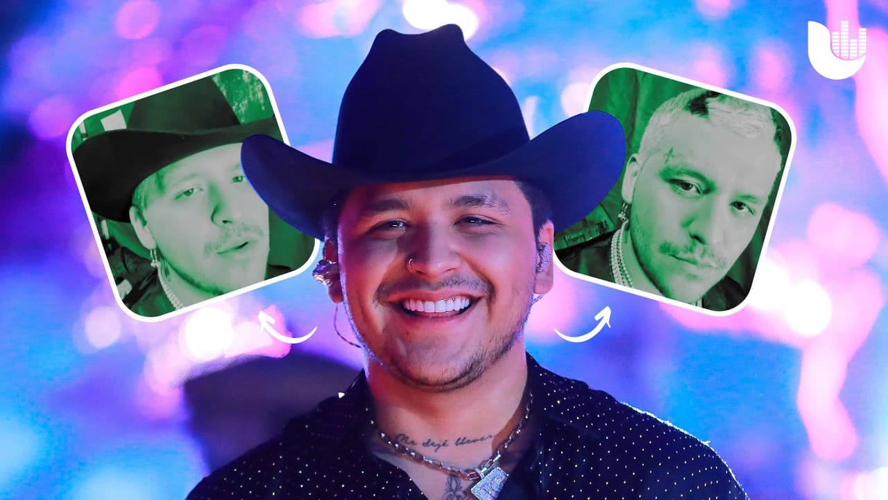 Christian Nodal ¿Qué pasó con los tatuajes de su cara?