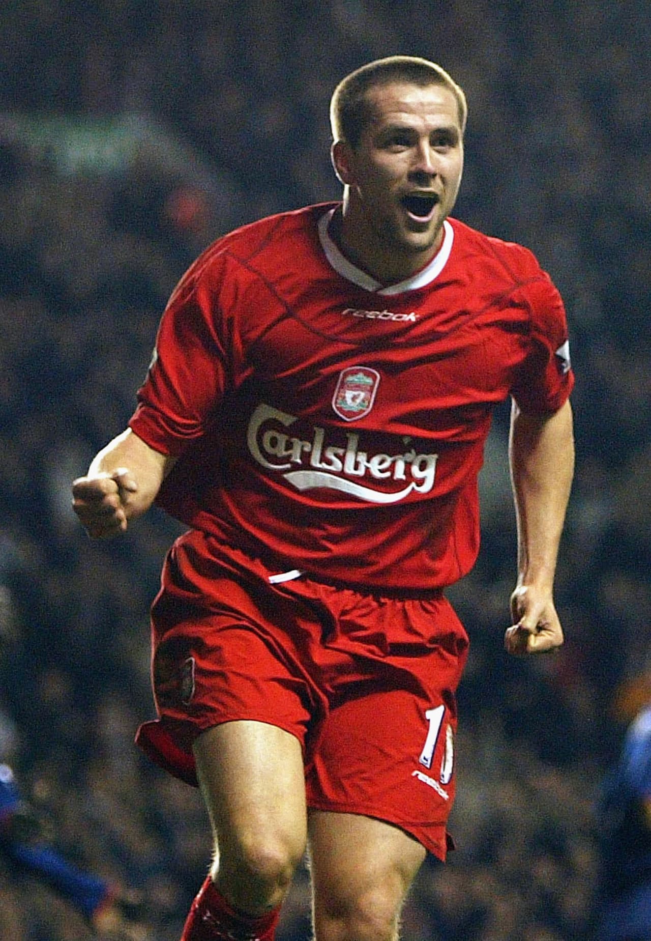 <b>Michael Owen </b>jugó ocho temporadas en el Liverpool de donde saltó a la fama como el 'Golden Boy' de Inglaterra. Marcó 158 goles en 297 partidos.