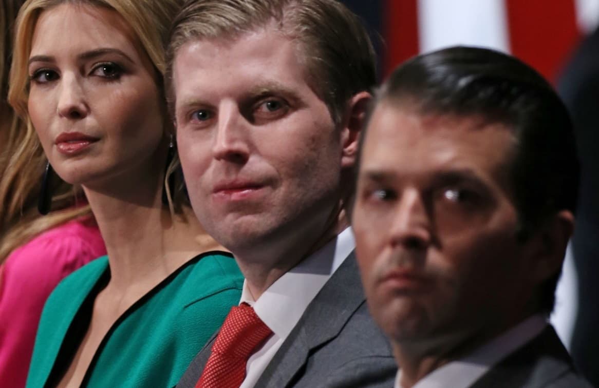 La conflictiva presencia de los hijos de Trump en la transición presidencial... y en sus negocios