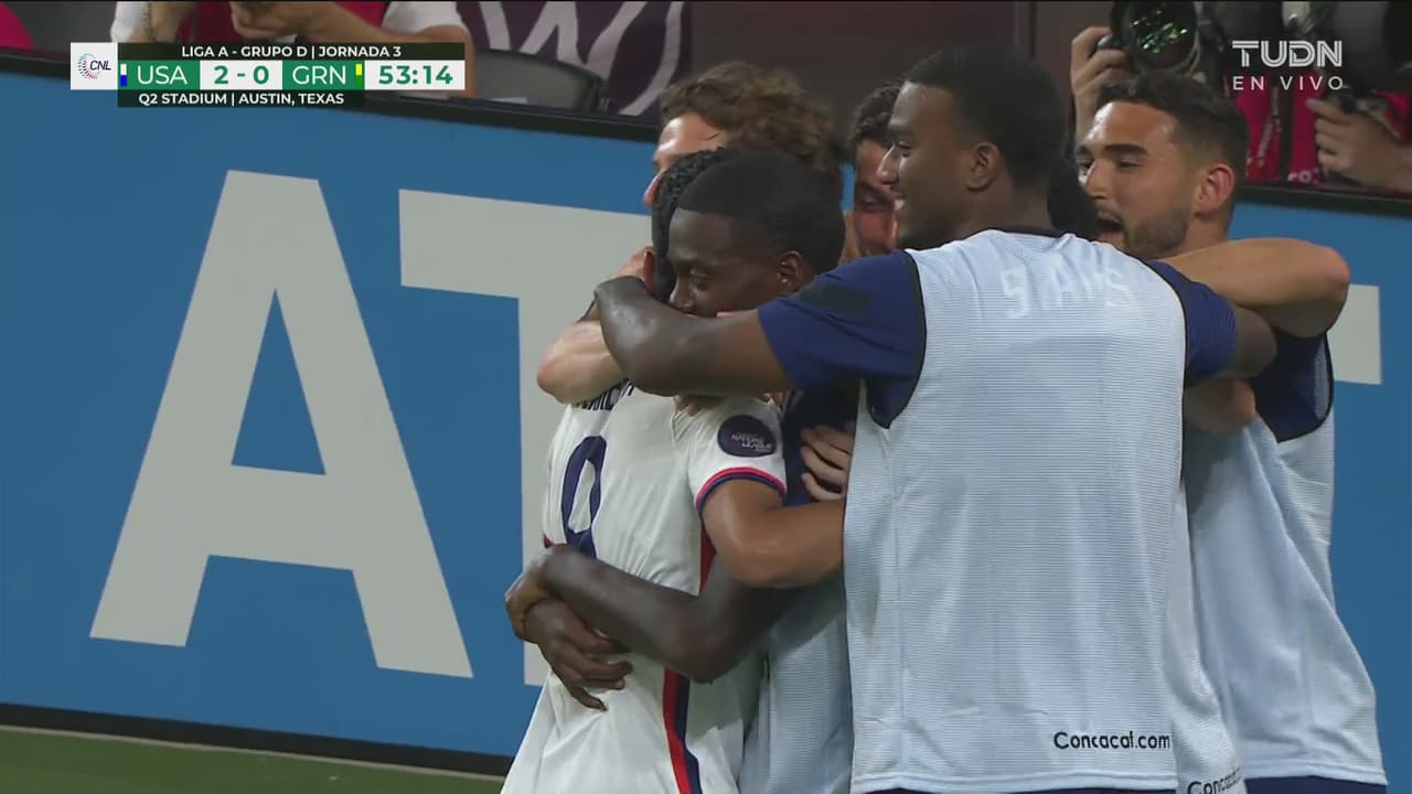 ¡Se perdió la defensa! Ferreira hace doblete y el 2-0 de Team USA