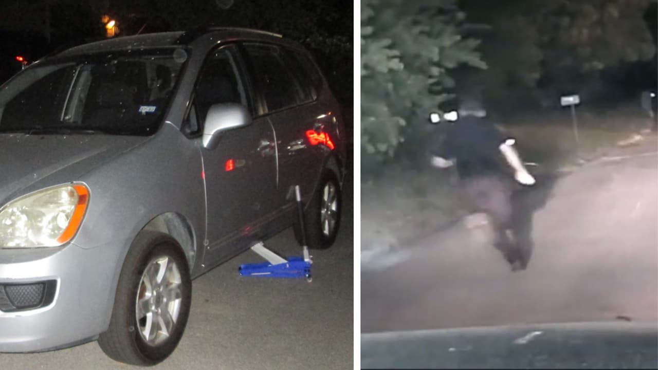 Atrapan en el momento a un sospechoso de robar un convertidor catalítico