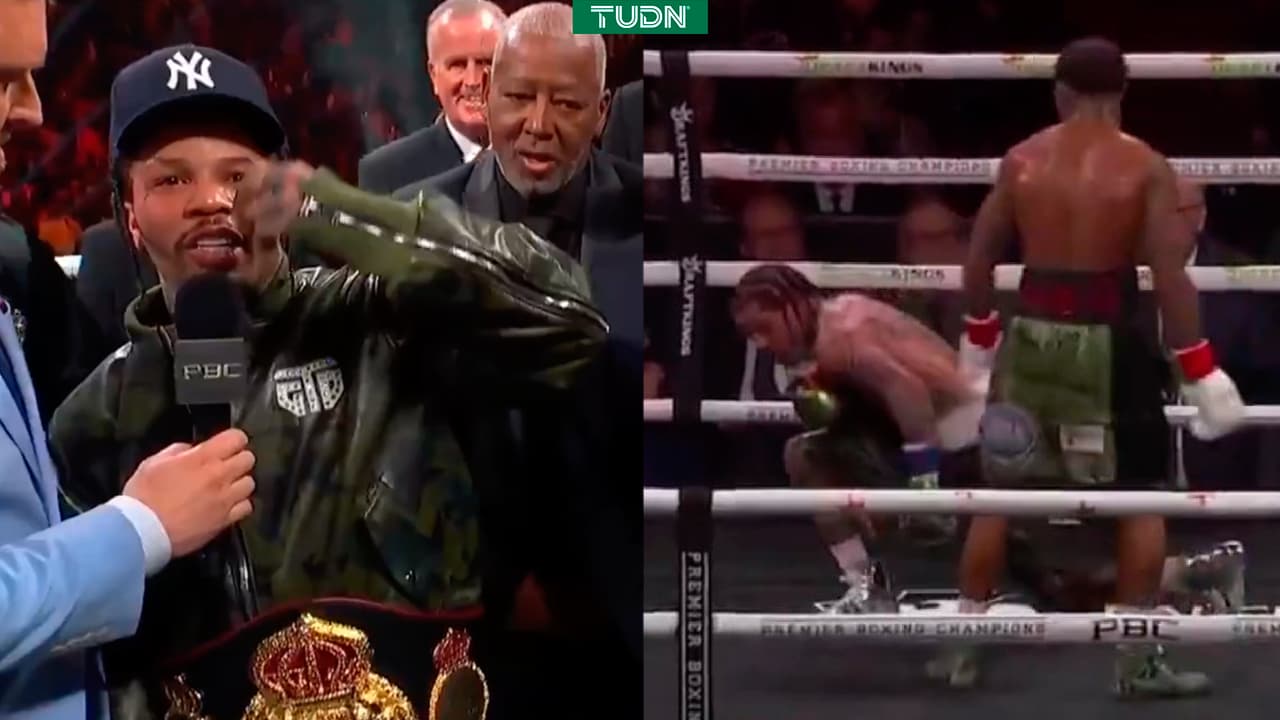 Gervonta Davis explica polémico gesto de rodilla durante pelea ante Lamont Roach 