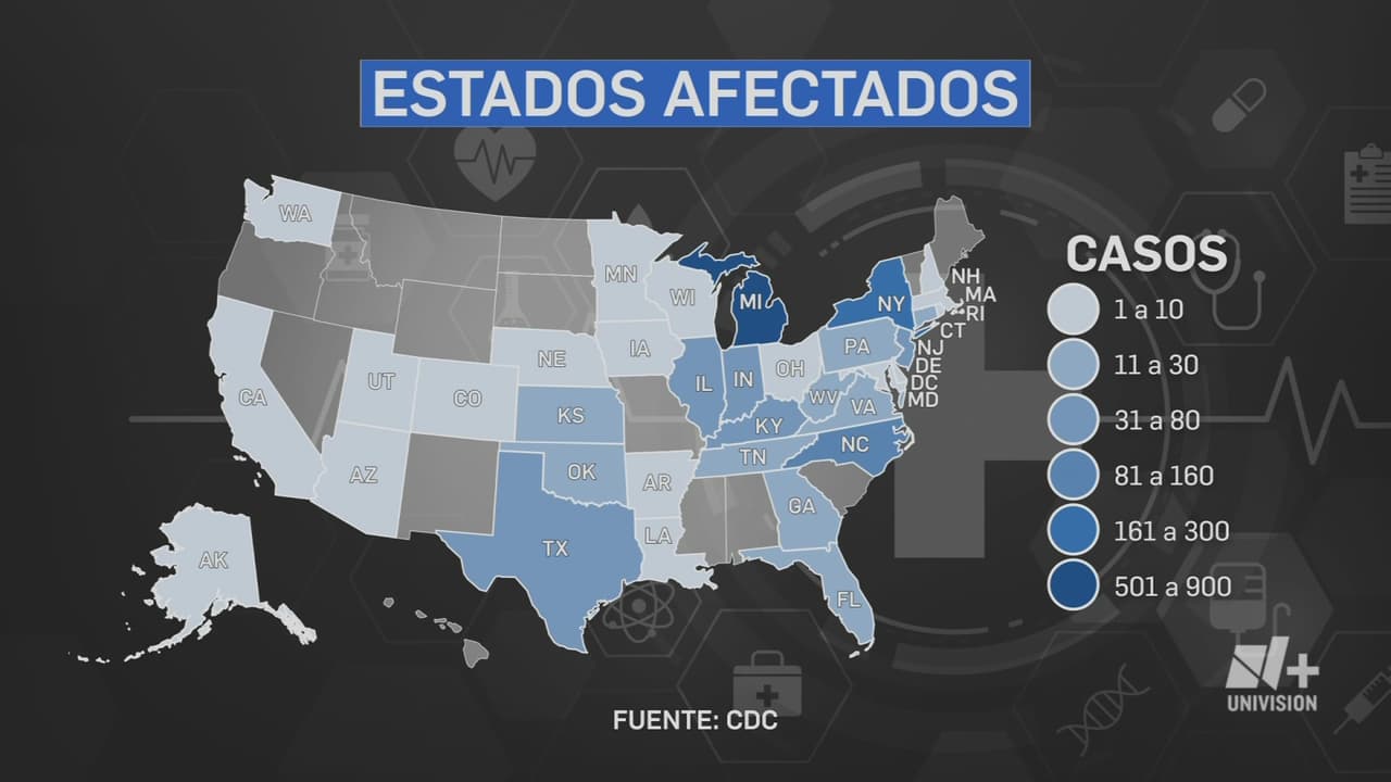¿Cuántos casos de ciclosporiasis se reportan hoy en EEUU? Investigan una posible fuente del brote