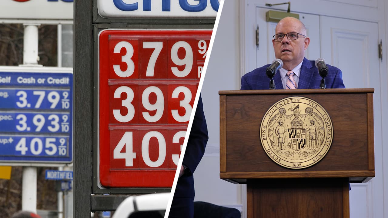 Termina suspensión al cobro del impuesto a la gasolina en Maryland; el galón subirá $0.37