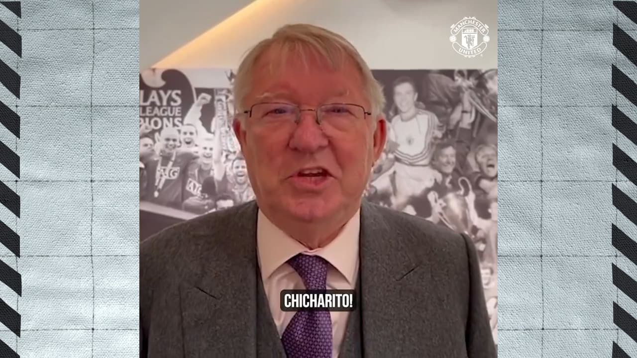 Sir Alex Ferguson felicita a Chicharito por regresar a Chivas