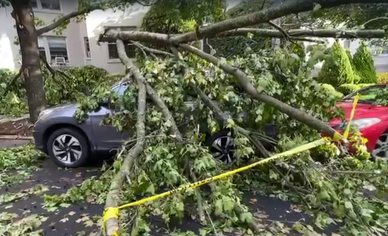 Tormentas el fin de semana en el DMV dejan daños y cortes a la electricidad que afectan a miles