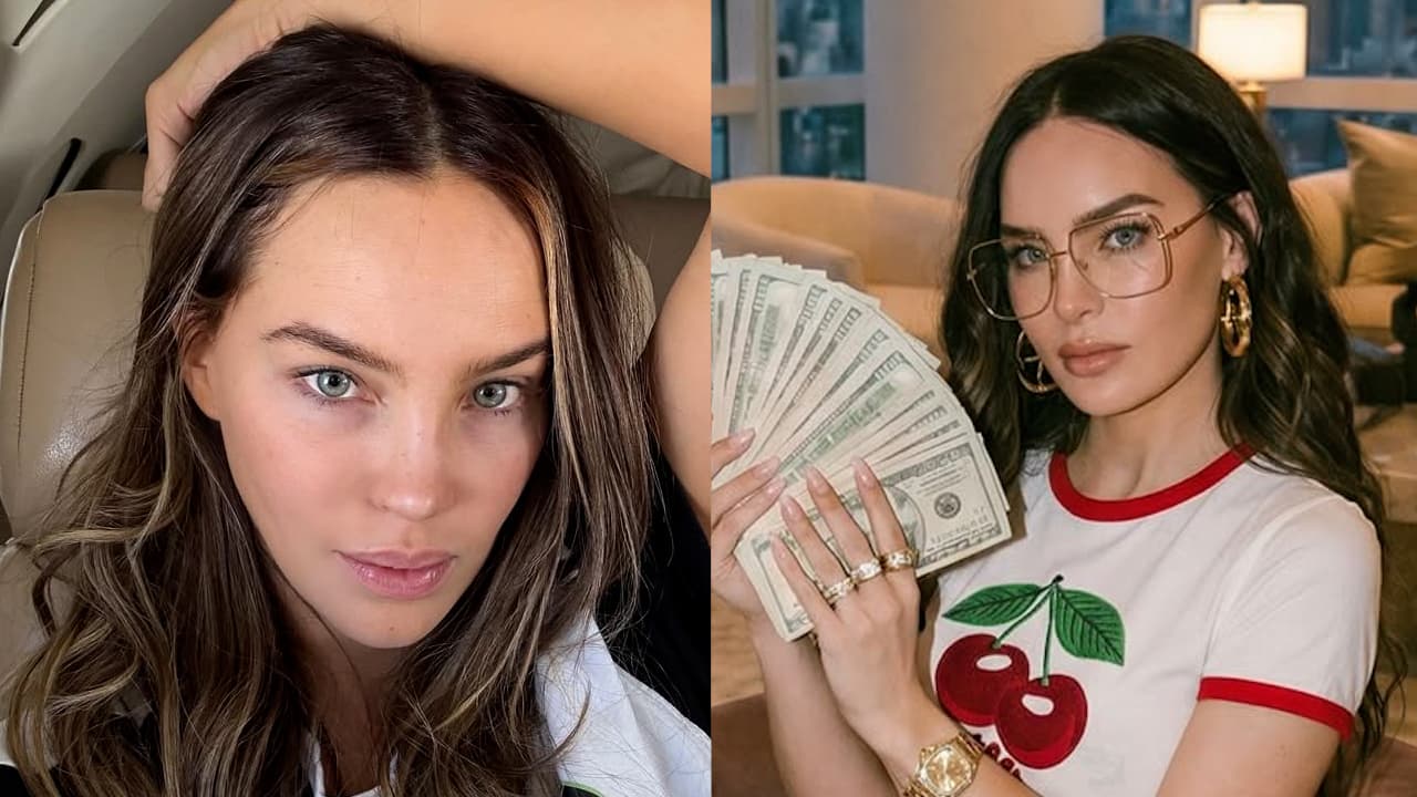 Belinda está que no la cree al verse con look de “buchona”: su reacción en video