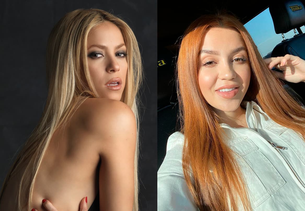 En esta fotografía solo hizo falta que Soto tuviera el mismo tono de melena para lucir idéntica a la cantante de 'Hips don't lie'.