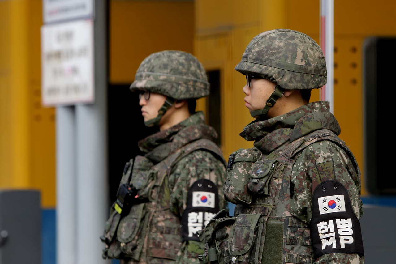 Militares Corea del Sur