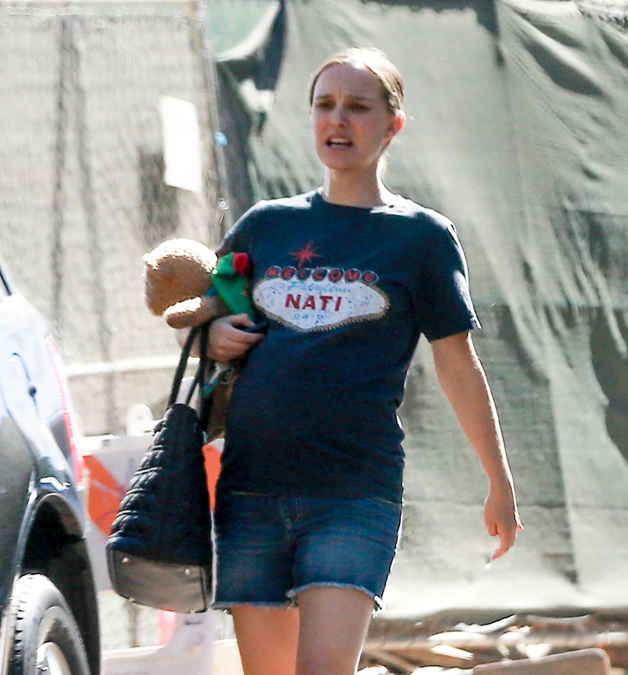 Natalie está gozando de su segundo embarazo.