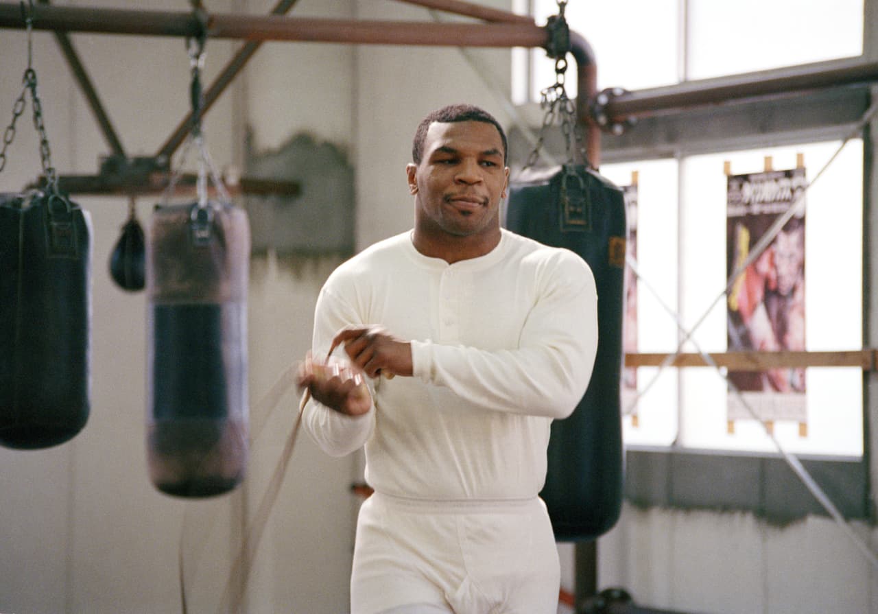 Siempre se caracterizó por los entrenamientos pesados que realizaba ante decenas de fotógrafos y gente de la prensa.