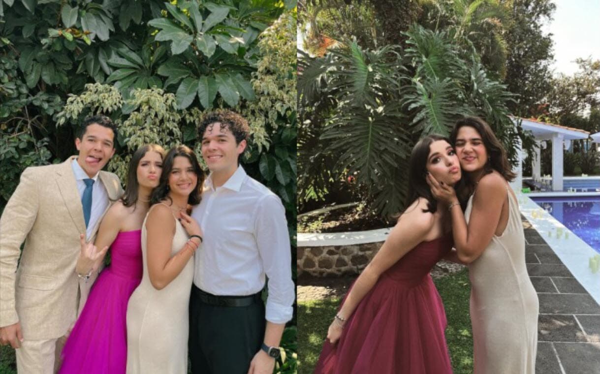 Hijas de Itatí Cabntoral y Mayrín Villanueva mostraron la hermandad que tienen.