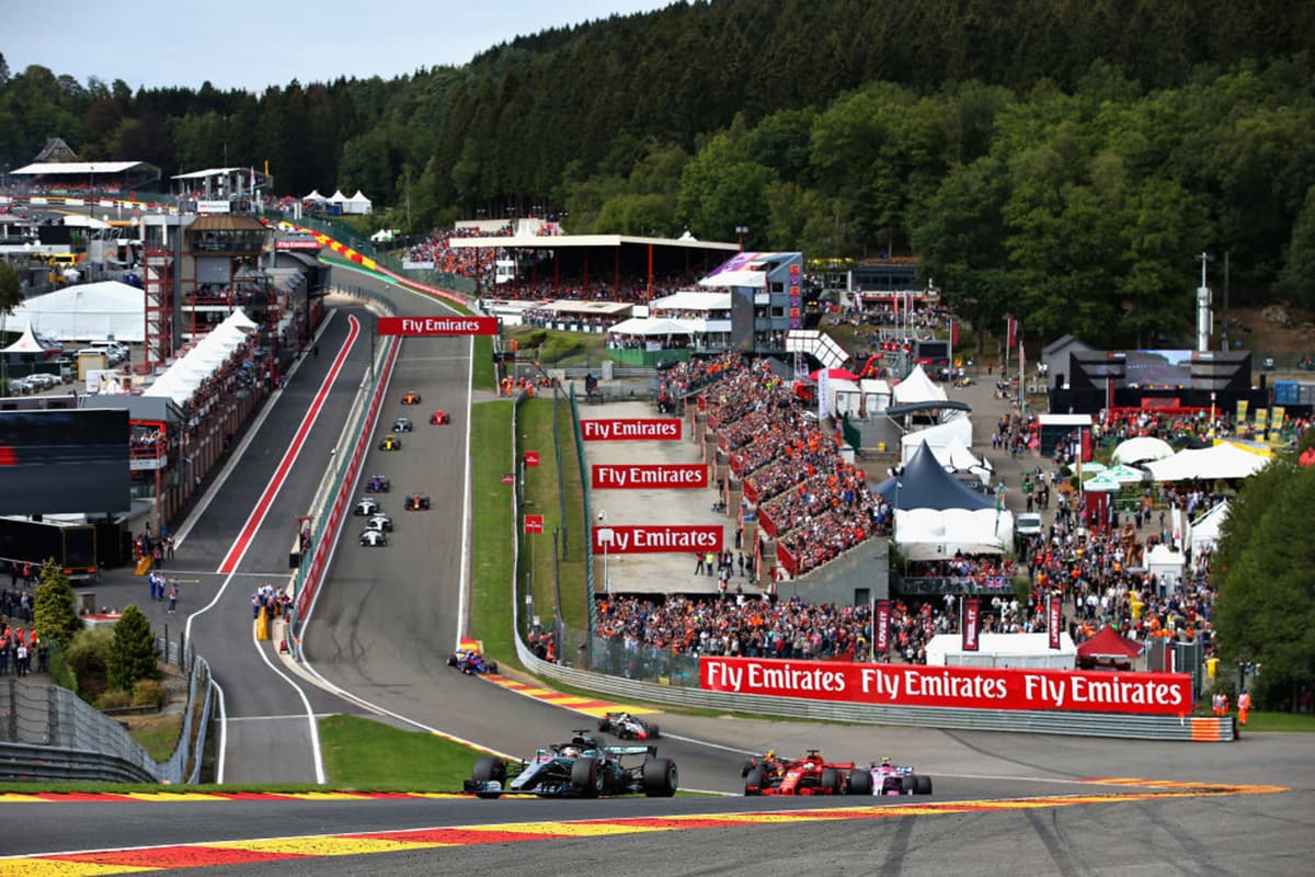 El público asistió masivamente a la edición número 61 del Gran Premio de Bélgica.