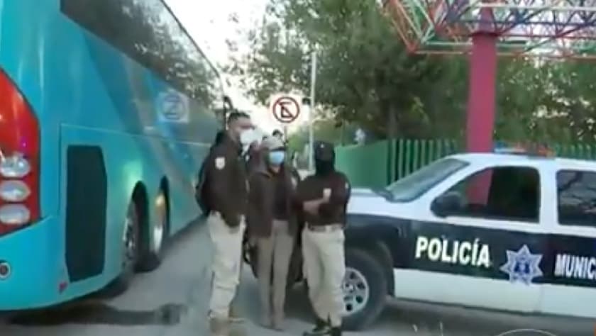 México cierra paso por el río Grande y realiza operativo en campamento de haitianos en Ciudad Acuña