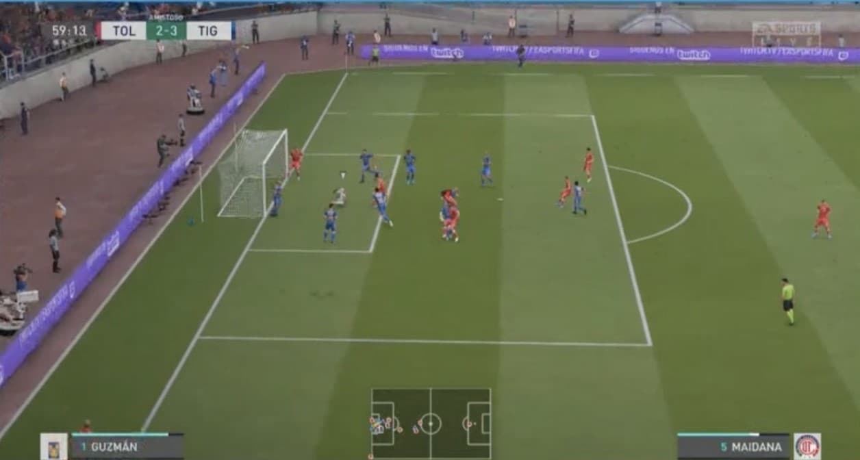 En un partido de ida y vuelta con muchas llegadas, el Toluca de Diego Rosales y los Tigres de Nahuel Guzmán se tienen que conformar con el empate a tres.