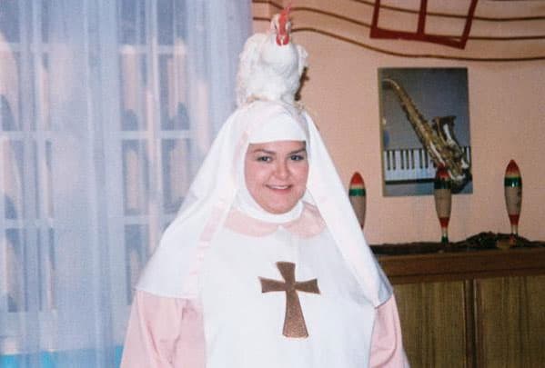 ¿Te acuerdas de la divertida Hermana Fortunata? Pues este personaje fue interpretado por 
<b>Adriana Acosta</b>.