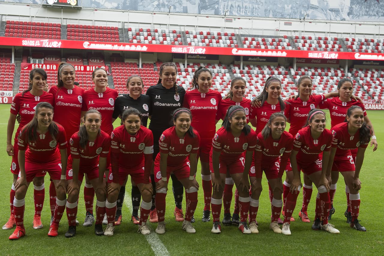 Toluca 3-1 Atlético San Luis. Las Diablitas ya están en zona de Liguilla, mientras el San Luis está en la zona baja.
